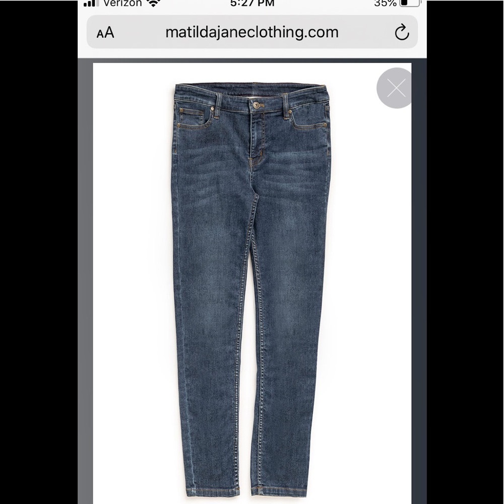 Matilda Jane women jeans - medium wash size 8